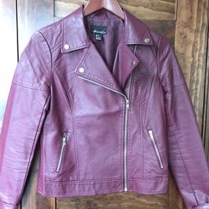 Jessica Simpson leather jacket